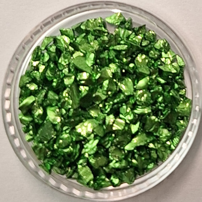 Glas-Chips apfelgrün