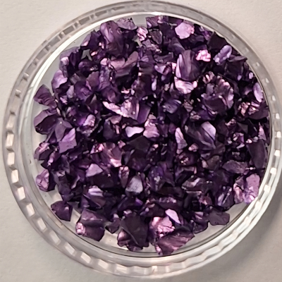 Glas-Chips deep purple