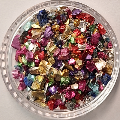 Glas-Chips bunt Harlekin